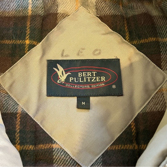 90s Duck Hunting Hooded Jacket Winter Coat Beige Vintage Medium - Picture 8 of 9